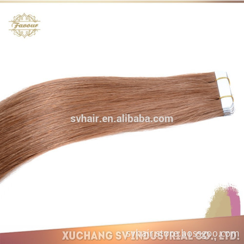 New Products For 2015 Double Drawn Pu Hair Skin Weft Hair Extension 30 Inch Remy Tape Hair Extensions